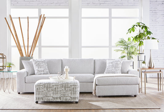 Bon Bon Oyster Two-Piece Sectional
