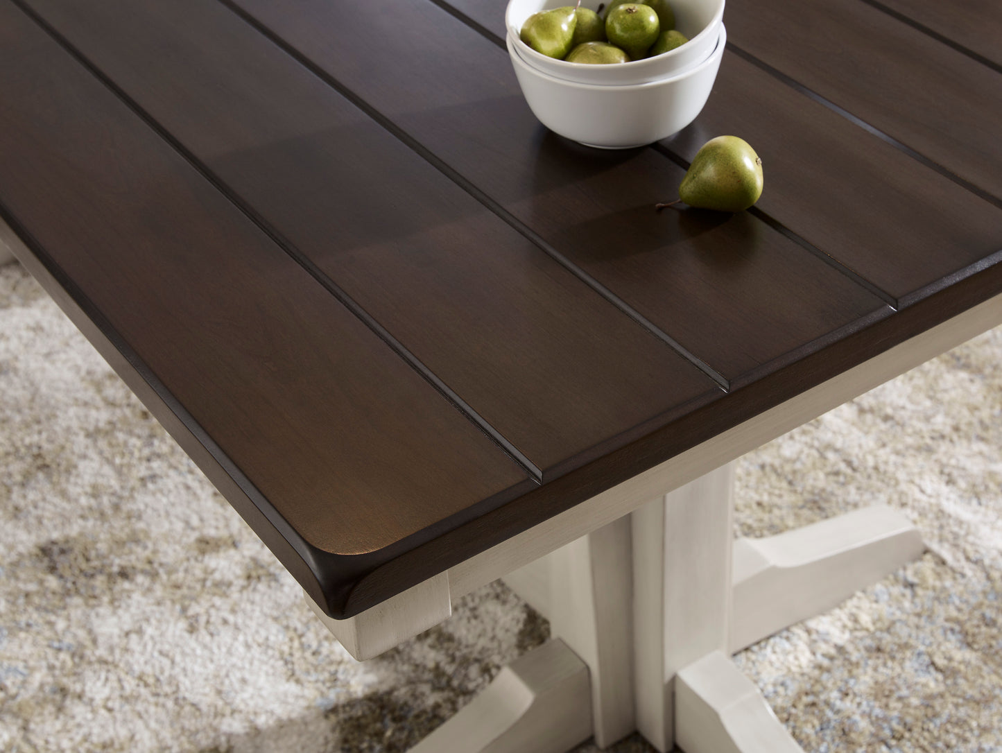 D796 - Darborn Collection - Dining Table, 4 Chairs and Bench