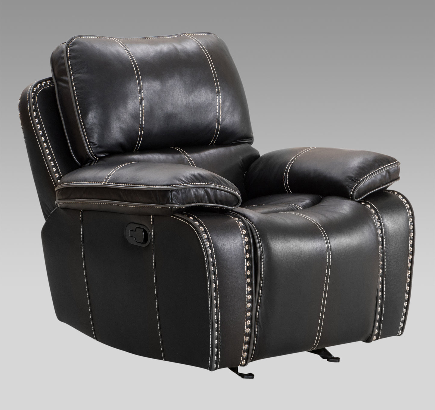 Baseball Stitch Rocker Recliner