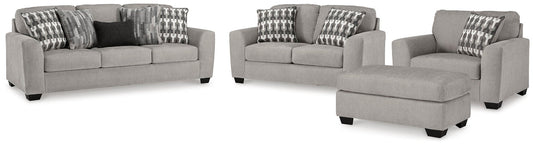 Avenal Park Sofa, Loveseat, Chair and Ottoman