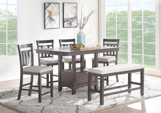 Miami Counter Height 6 Piece Set JB's Furniture Home Furniture, Home Decor, Furniture Store