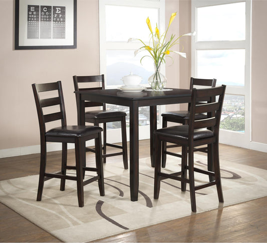 Luca 5 Piece Counter Height Set JB's Furniture Home Furniture, Home Decor, Furniture Store