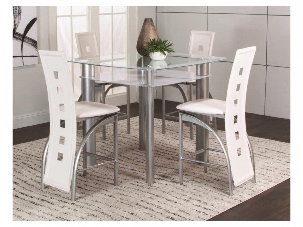 Valencia White Counter Height Set JB's Furniture Home Furniture, Home Decor, Furniture Store