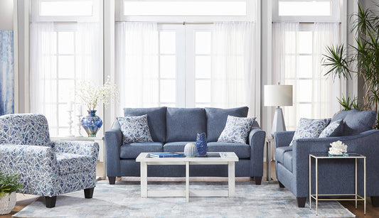 Becker Cobalt Sofa and Loveseat JB's Furniture Home Furniture, Home Decor, Furniture Store