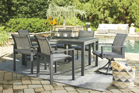 Okada 7 Piece Outdoor Patio Set JB's Furniture Home Furniture, Home Decor, Furniture Store