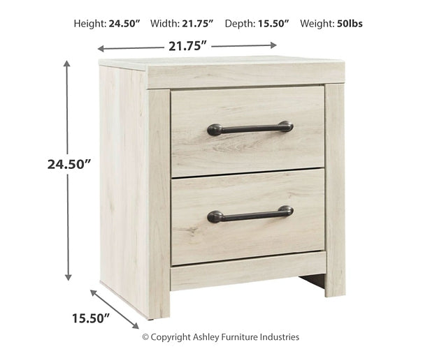 Cambeck Two Drawer Night Stand JB's Furniture  Home Furniture, Home Decor, Furniture Store