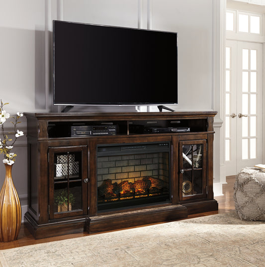 Roddinton 72" TV Stand with Electric Fireplace JB's Furniture Furniture, Bedroom, Accessories