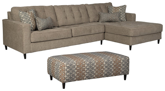 Flintshire 2-Piece Sectional with Ottoman JB's Furniture  Home Furniture, Home Decor, Furniture Store