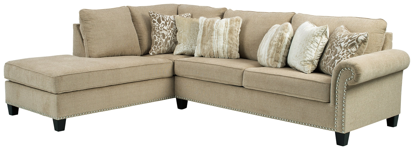 Dovemont 2-Piece Sectional with Ottoman JB's Furniture  Home Furniture, Home Decor, Furniture Store