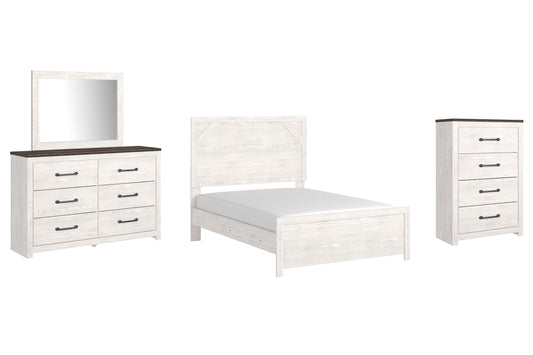Gerridan Full Panel Bed with Mirrored Dresser and Chest JB's Furniture  Home Furniture, Home Decor, Furniture Store