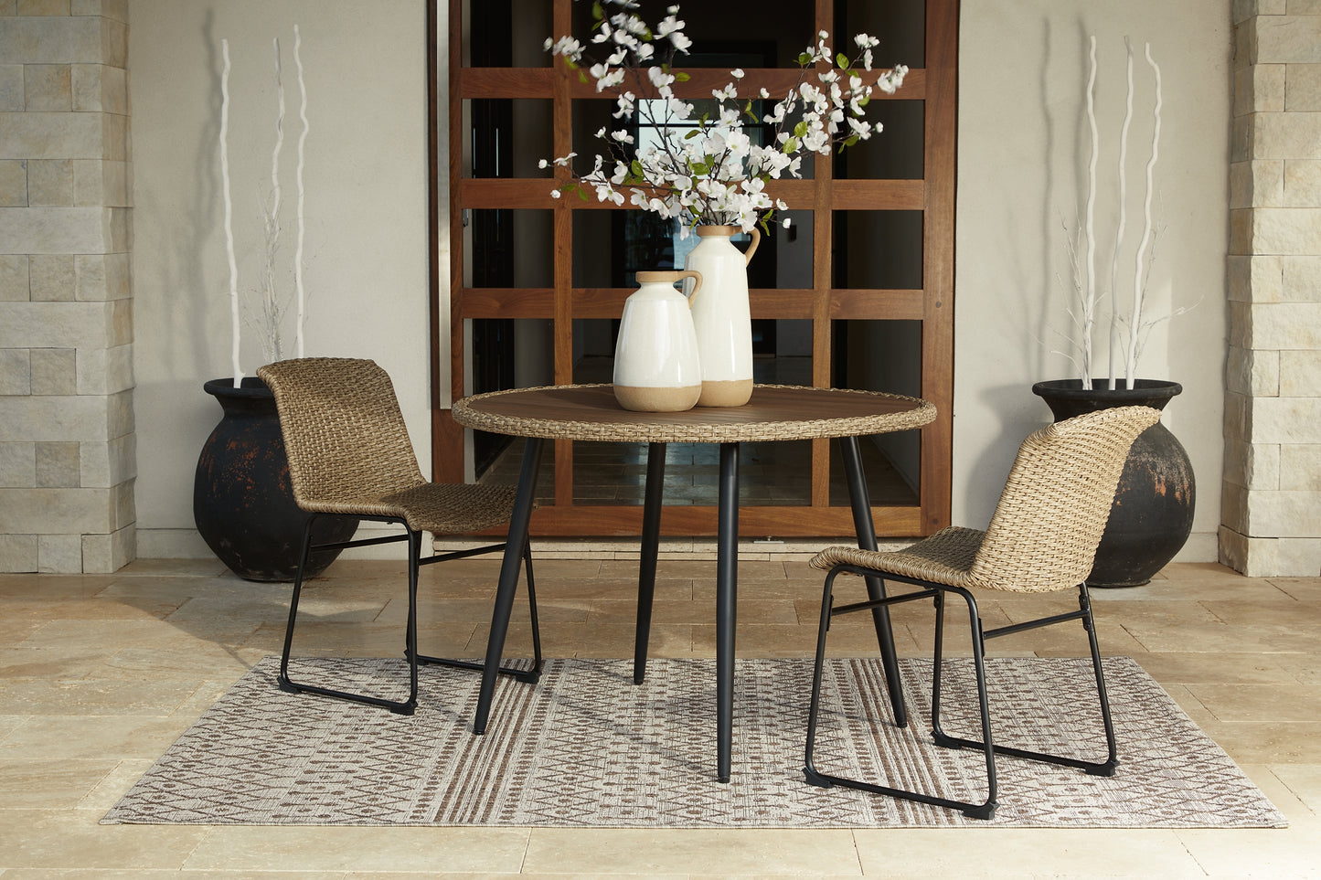 Amaris Outdoor Dining Table and 2 Chairs JB's Furniture  Home Furniture, Home Decor, Furniture Store