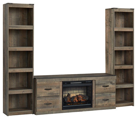 Trinell 3-Piece Entertainment Center with Electric Fireplace JB's Furniture  Home Furniture, Home Decor, Furniture Store