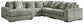 Lindyn 5-Piece Sectional with Chaise JB's Furniture Furniture, Bedroom, Accessories