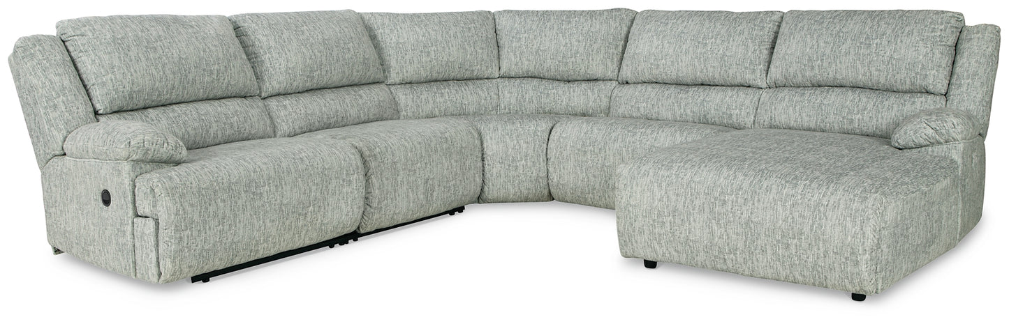 McClelland 5-Piece Reclining Sectional with Chaise JB's Furniture  Home Furniture, Home Decor, Furniture Store