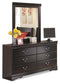Huey Vineyard Full Sleigh Headboard with Mirrored Dresser JB's Furniture  Home Furniture, Home Decor, Furniture Store