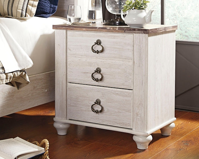 Willowton Twin Panel Bed with Nightstand JB's Furniture  Home Furniture, Home Decor, Furniture Store