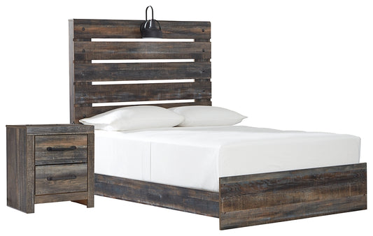 Drystan Twin Panel Bed with Nightstand JB's Furniture  Home Furniture, Home Decor, Furniture Store