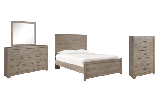 Culverbach Full Panel Bed with Mirrored Dresser and Chest JB's Furniture  Home Furniture, Home Decor, Furniture Store