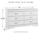 Anarasia Full Sleigh Headboard with Dresser JB's Furniture  Home Furniture, Home Decor, Furniture Store
