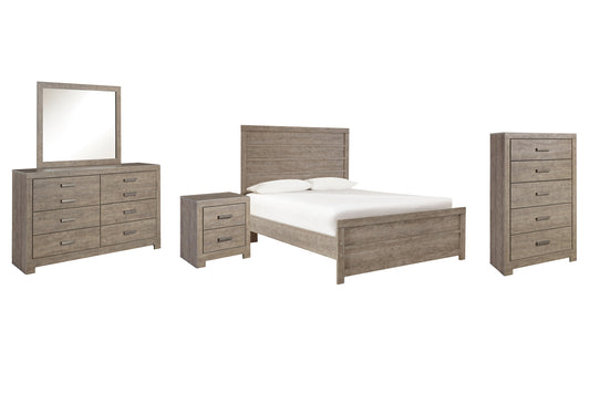 Culverbach Full Panel Bed with Mirrored Dresser, Chest and Nightstand JB's Furniture  Home Furniture, Home Decor, Furniture Store