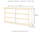 Maribel Full Panel Headboard with Dresser JB's Furniture  Home Furniture, Home Decor, Furniture Store