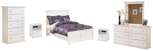 Bostwick Shoals Full Panel Bed with Mirrored Dresser, Chest and 2 Nightstands JB's Furniture  Home Furniture, Home Decor, Furniture Store