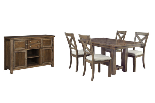 Moriville Dining Table and 4 Chairs with Storage JB's Furniture  Home Furniture, Home Decor, Furniture Store