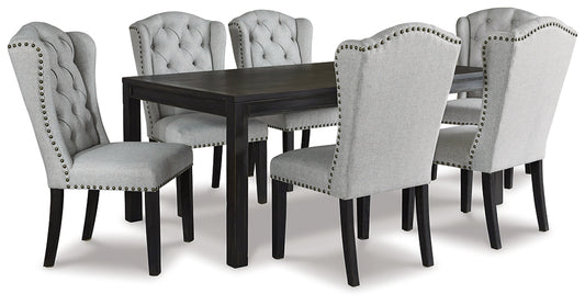Jeanette Dining Table and 6 Chairs JB's Furniture  Home Furniture, Home Decor, Furniture Store