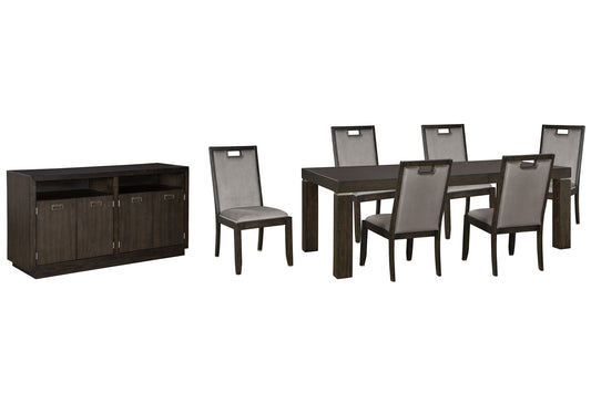 Hyndell Dining Table and 6 Chairs with Storage JB's Furniture  Home Furniture, Home Decor, Furniture Store
