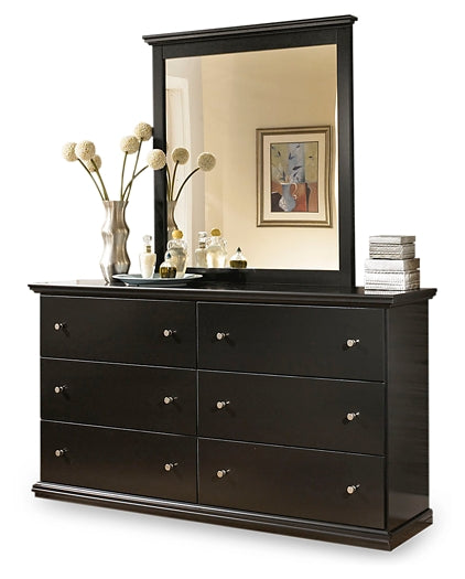 Maribel Twin Panel Headboard with Mirrored Dresser, Chest and Nightstand JB's Furniture  Home Furniture, Home Decor, Furniture Store