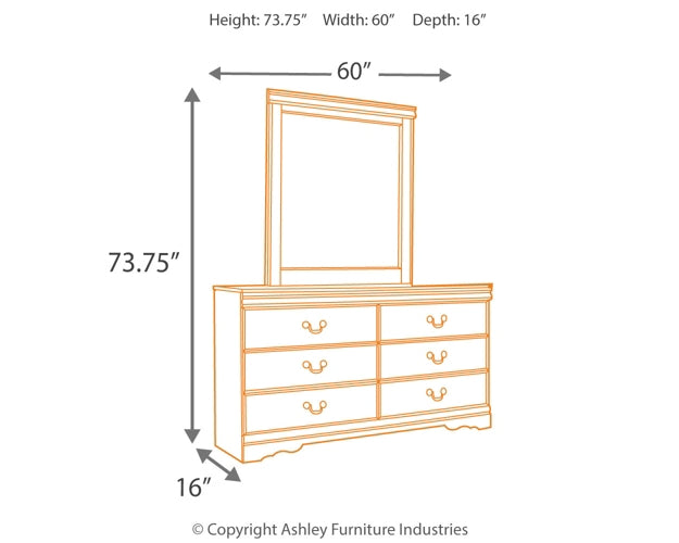 Huey Vineyard Full Sleigh Headboard with Mirrored Dresser, Chest and 2 Nightstands JB's Furniture  Home Furniture, Home Decor, Furniture Store