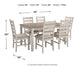 Skempton Dining Room Table Set (7/CN) JB's Furniture  Home Furniture, Home Decor, Furniture Store