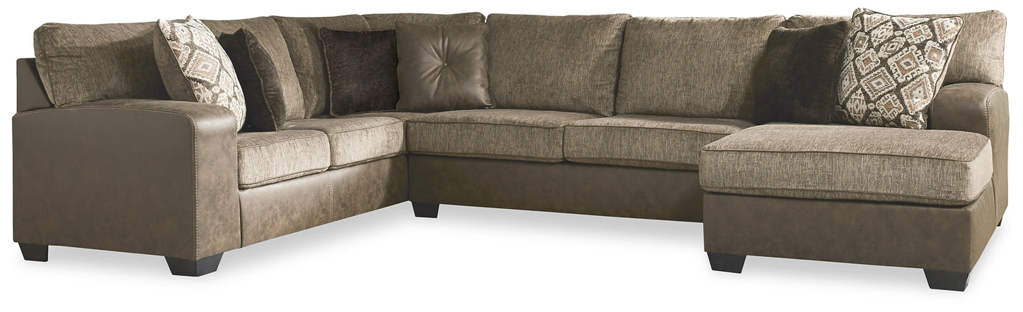 Abalone 3-Piece Sectional with Chaise JB's Furniture  Home Furniture, Home Decor, Furniture Store
