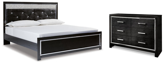 Kaydell King Upholstered Panel Platform Bed with Dresser JB's Furniture  Home Furniture, Home Decor, Furniture Store