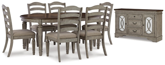 Lodenbay Dining Table and 6 Chairs with Storage JB's Furniture  Home Furniture, Home Decor, Furniture Store