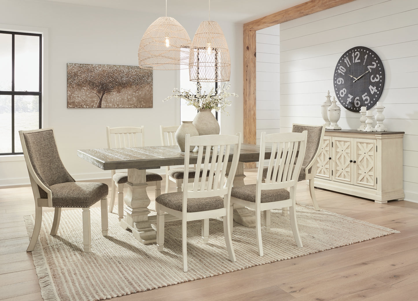 Bolanburg Dining Table and 6 Chairs with Storage JB's Furniture  Home Furniture, Home Decor, Furniture Store