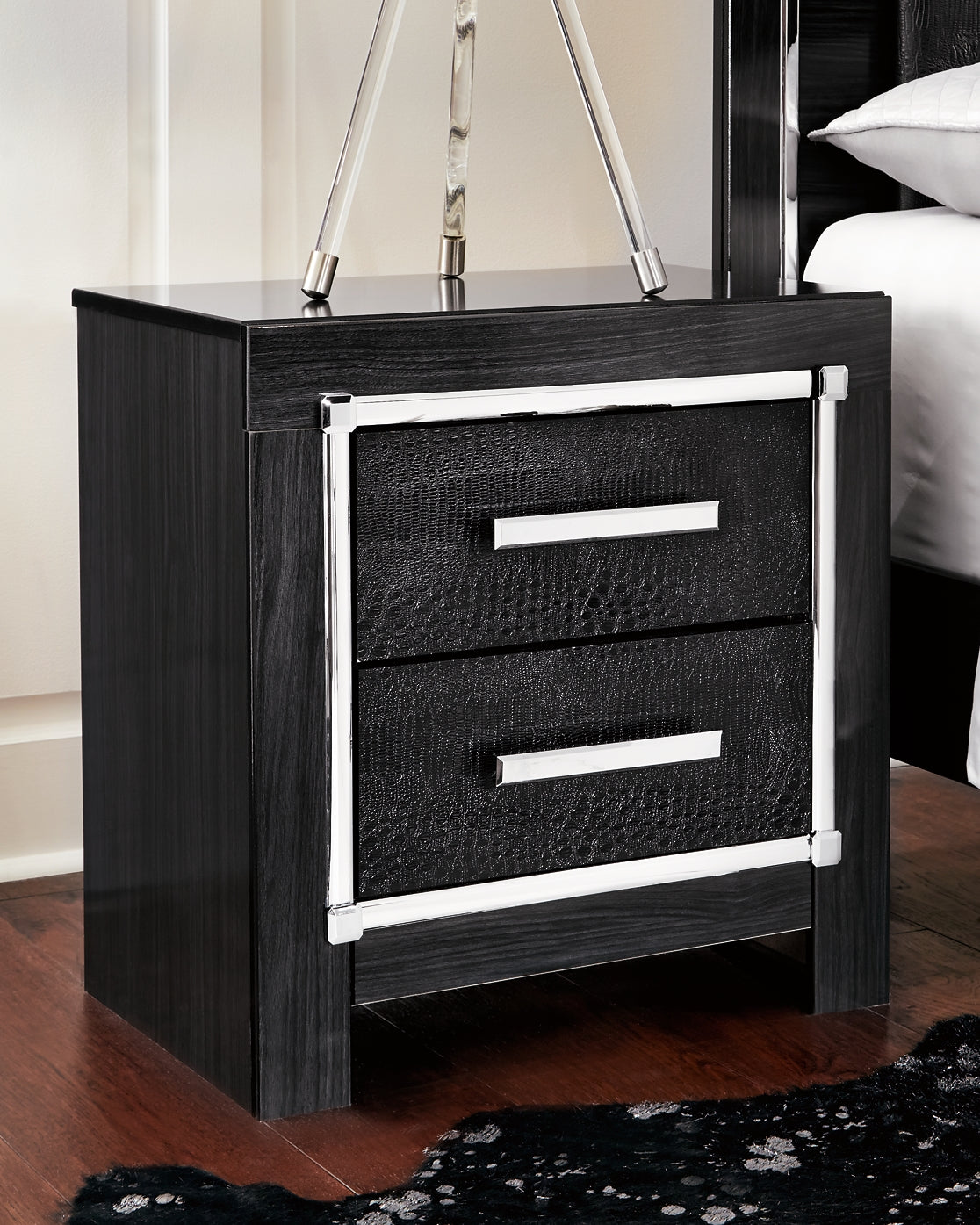 Kaydell King Upholstered Panel Headboard with Mirrored Dresser, Chest and Nightstand JB's Furniture  Home Furniture, Home Decor, Furniture Store