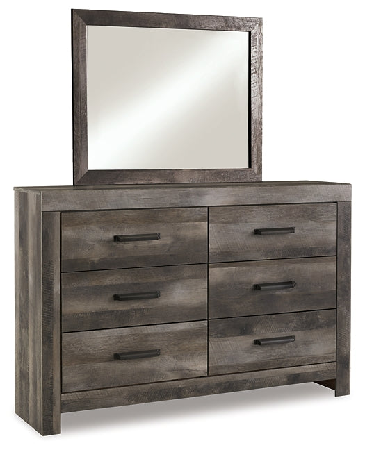 Wynnlow King Poster Bed with Mirrored Dresser, Chest and Nightstand JB's Furniture  Home Furniture, Home Decor, Furniture Store