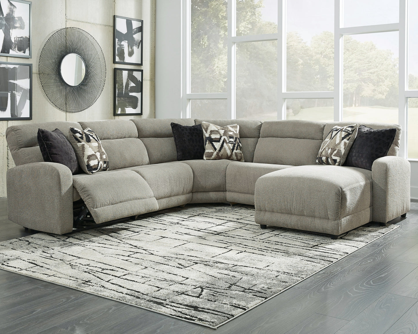 Colleyville 5-Piece Power Reclining Sectional with Chaise JB's Furniture  Home Furniture, Home Decor, Furniture Store