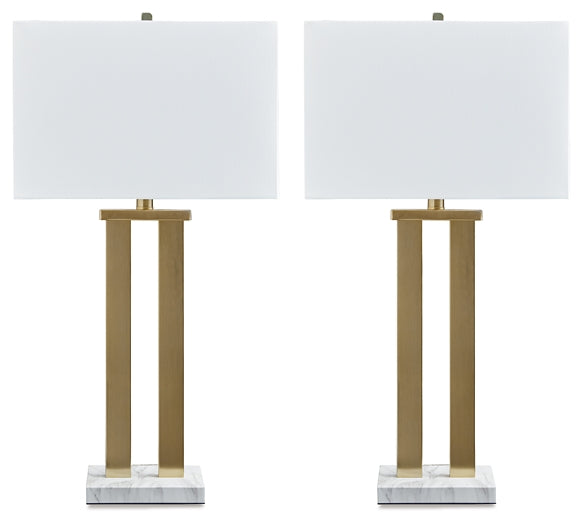 Coopermen Metal Table Lamp (2/CN) JB's Furniture  Home Furniture, Home Decor, Furniture Store