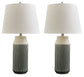 Afener Ceramic Table Lamp (2/CN) JB's Furniture  Home Furniture, Home Decor, Furniture Store