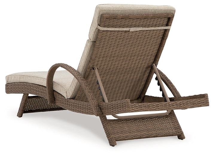 Beachcroft Chaise Lounge with Cushion JB's Furniture  Home Furniture, Home Decor, Furniture Store