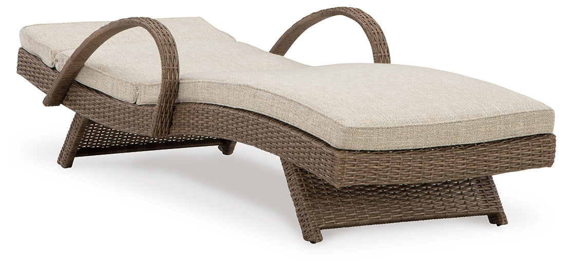 Beachcroft Chaise Lounge with Cushion JB's Furniture  Home Furniture, Home Decor, Furniture Store