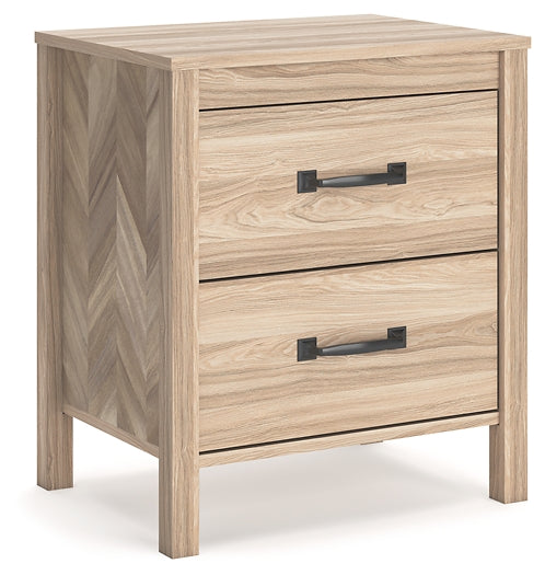 Battelle Two Drawer Night Stand JB's Furniture  Home Furniture, Home Decor, Furniture Store