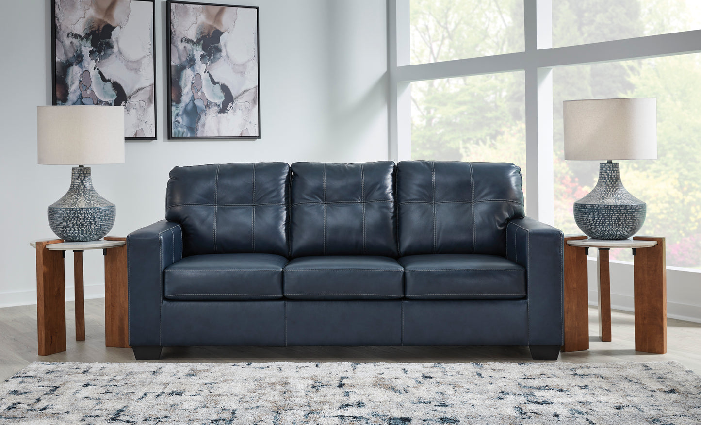 Santorine Leather Sofa