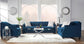 Bing Indigo Sofa and Loveseat