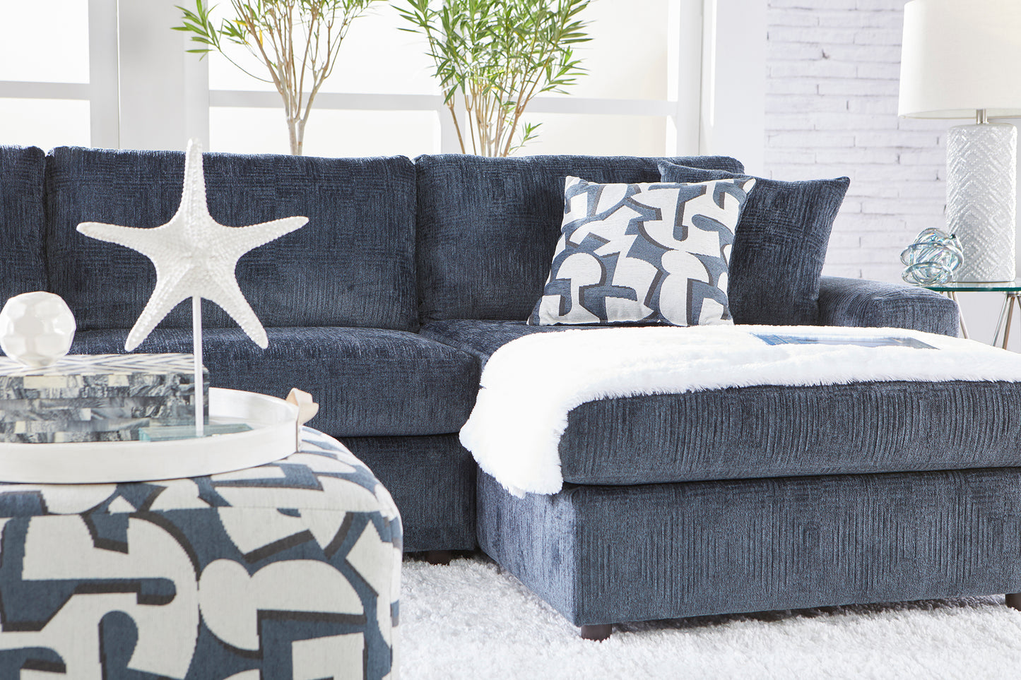 Jackson Indigo Sectional