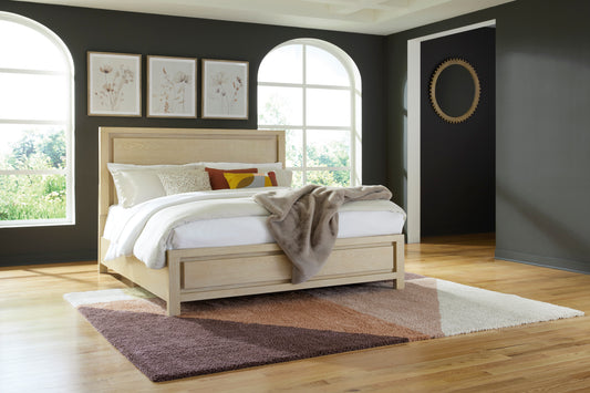 B801 Ashley Furniture Whittgate KING SIZE Panel Bed