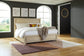 B801 Ashley Furniture Whittgate KING SIZE Panel Bed