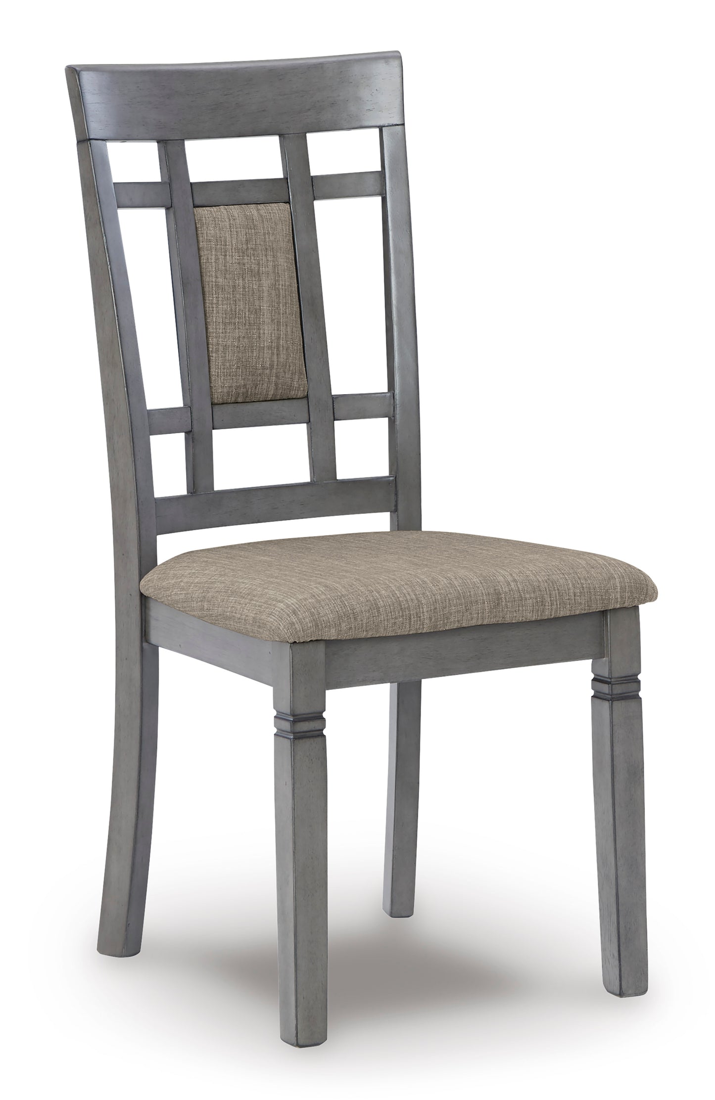 D368 Jayemyer Collection Grey Finish 7 Piece Dining Set